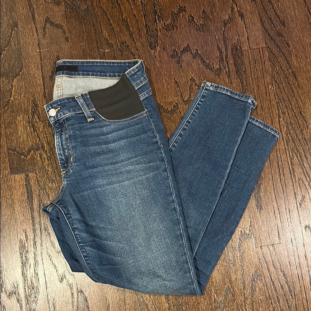 EUC Joe’s The Icon Mid-Rise Skinny Ankle Maternity Jeans